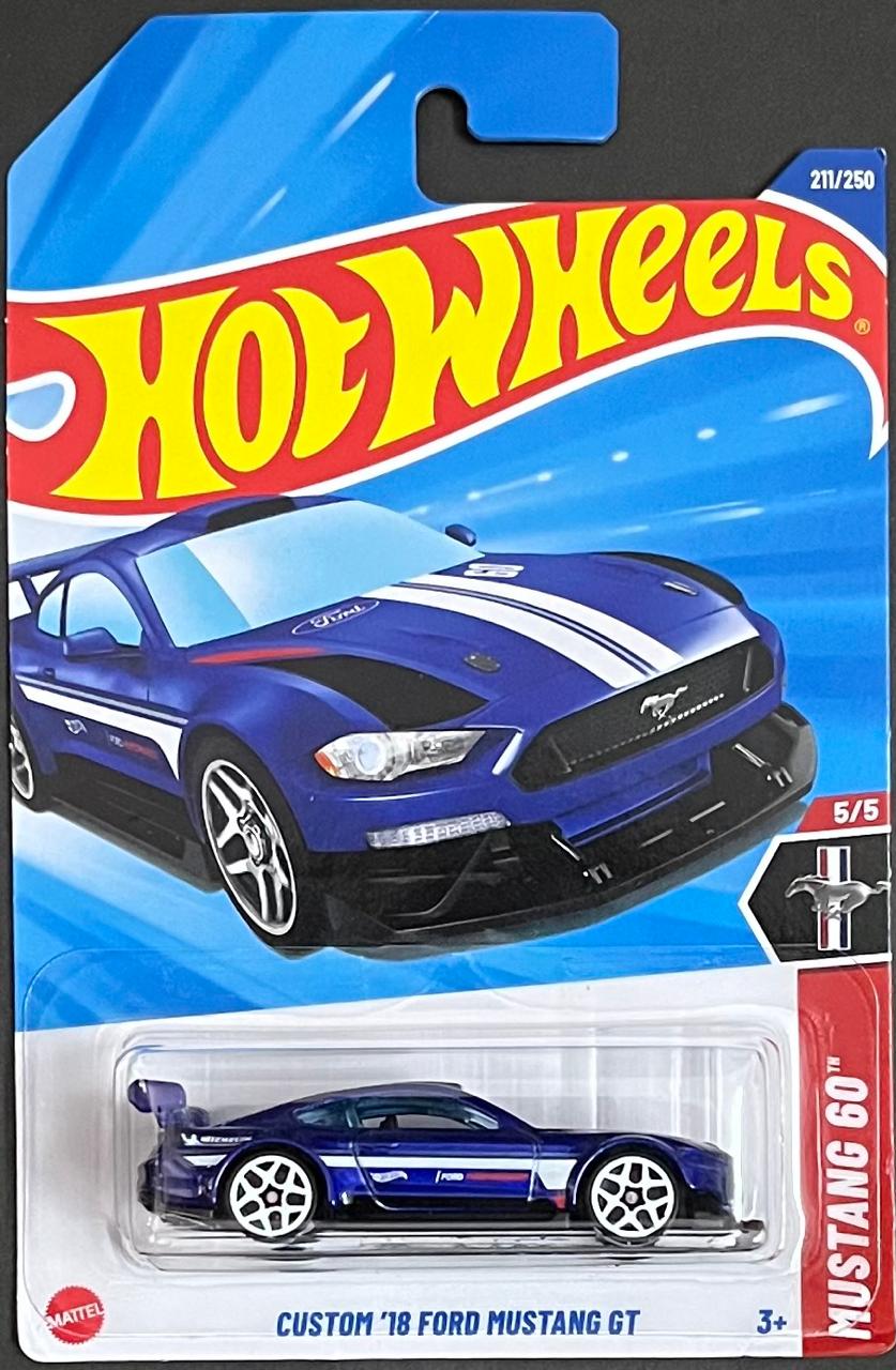 Custom 18 Ford Mustang GT (Blue)
