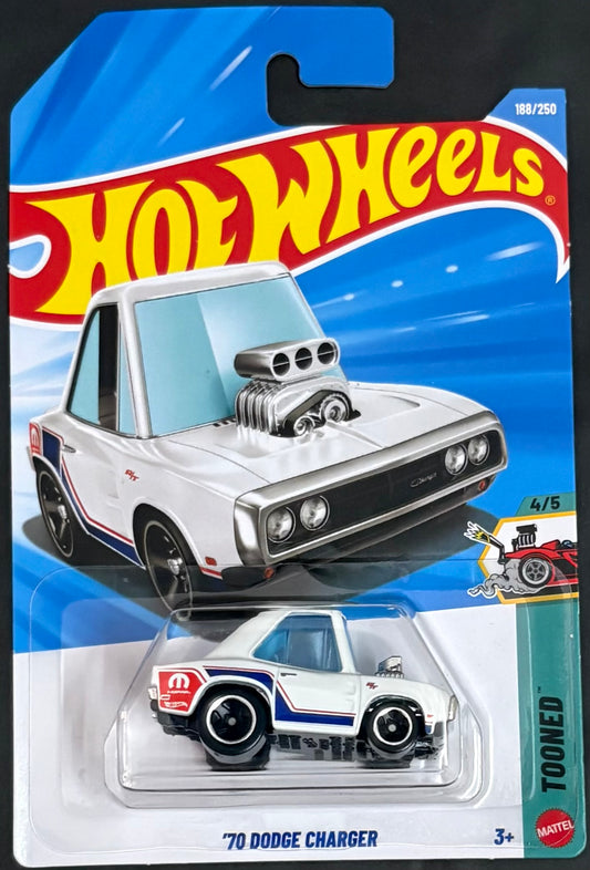 70 Dodge Charger (White) Tooned