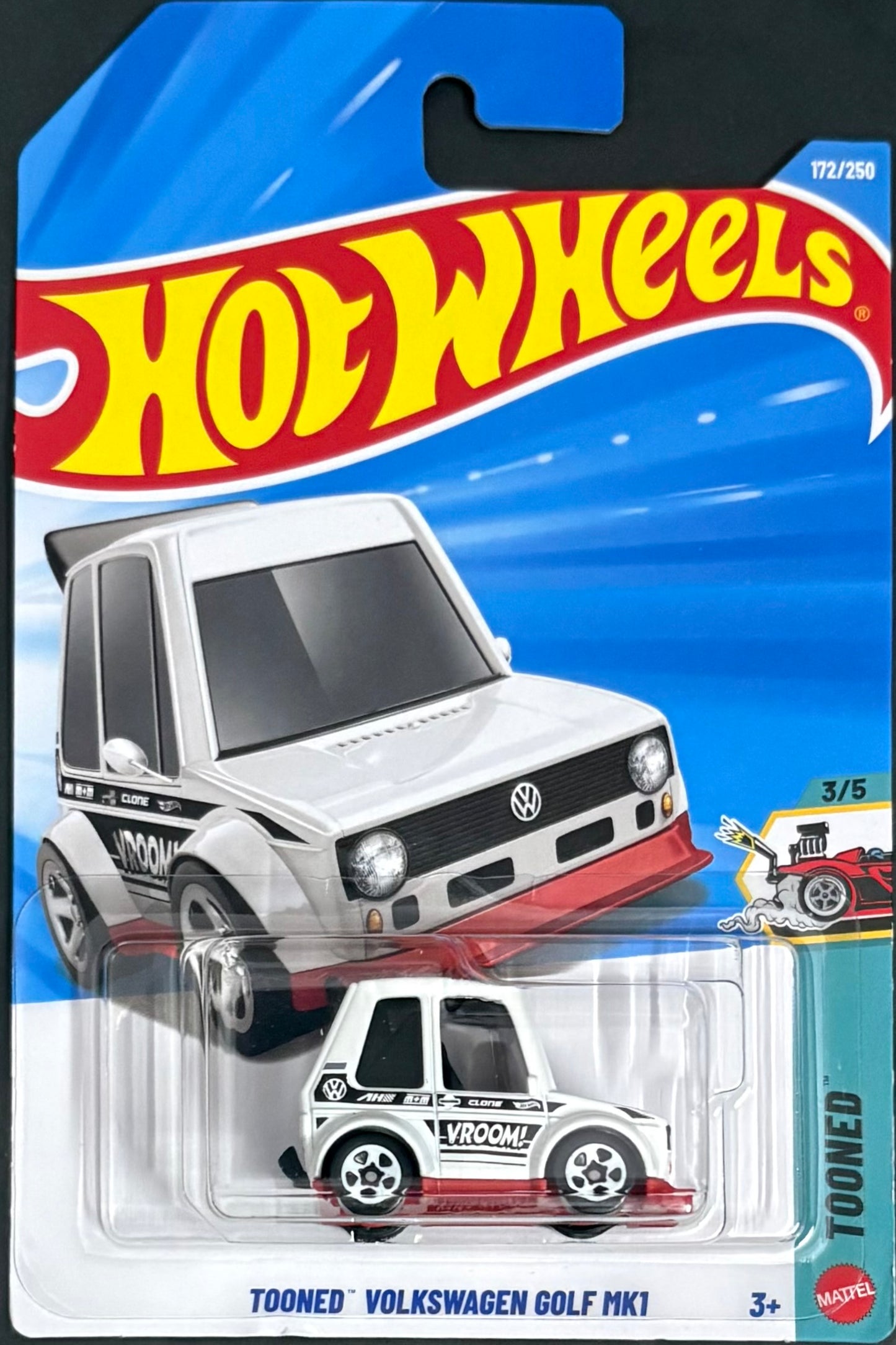 Tooned Volkswagen Golf MK1 (White)