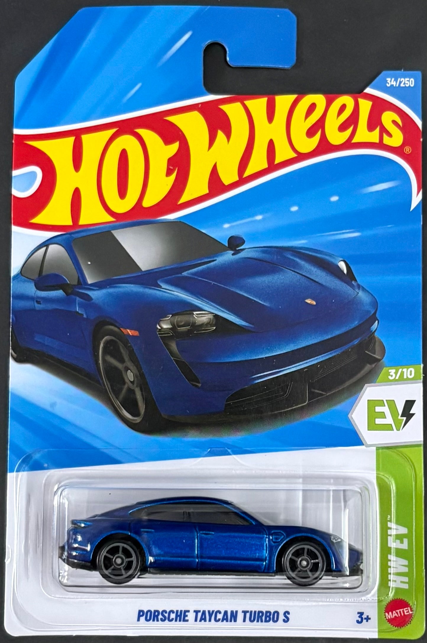 Porsche Taycan Turbo S (Blue)
