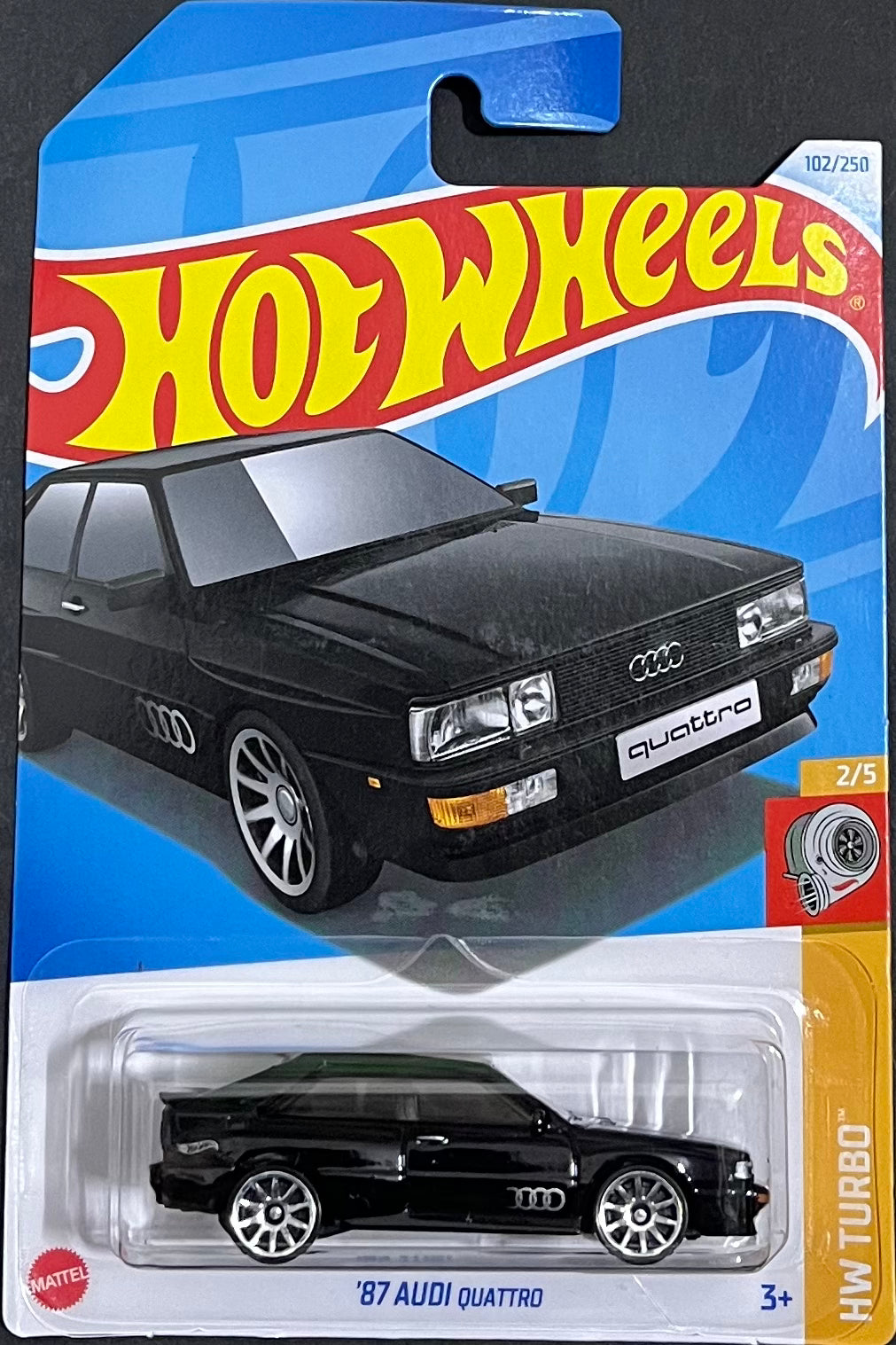 87 Audi quattro (black) Import