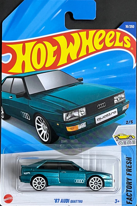 87 Audi quattro (Turquoise) Import