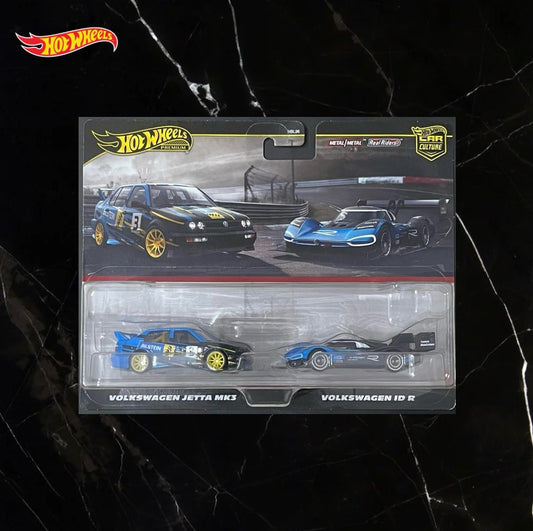 Hot Wheels Premium 2-Pack Volkswagen Jetta MK3 / Volkswagen ID R