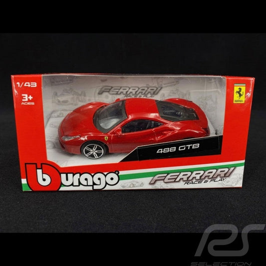Burago Ferrari 488 GTB (2018) 1:43