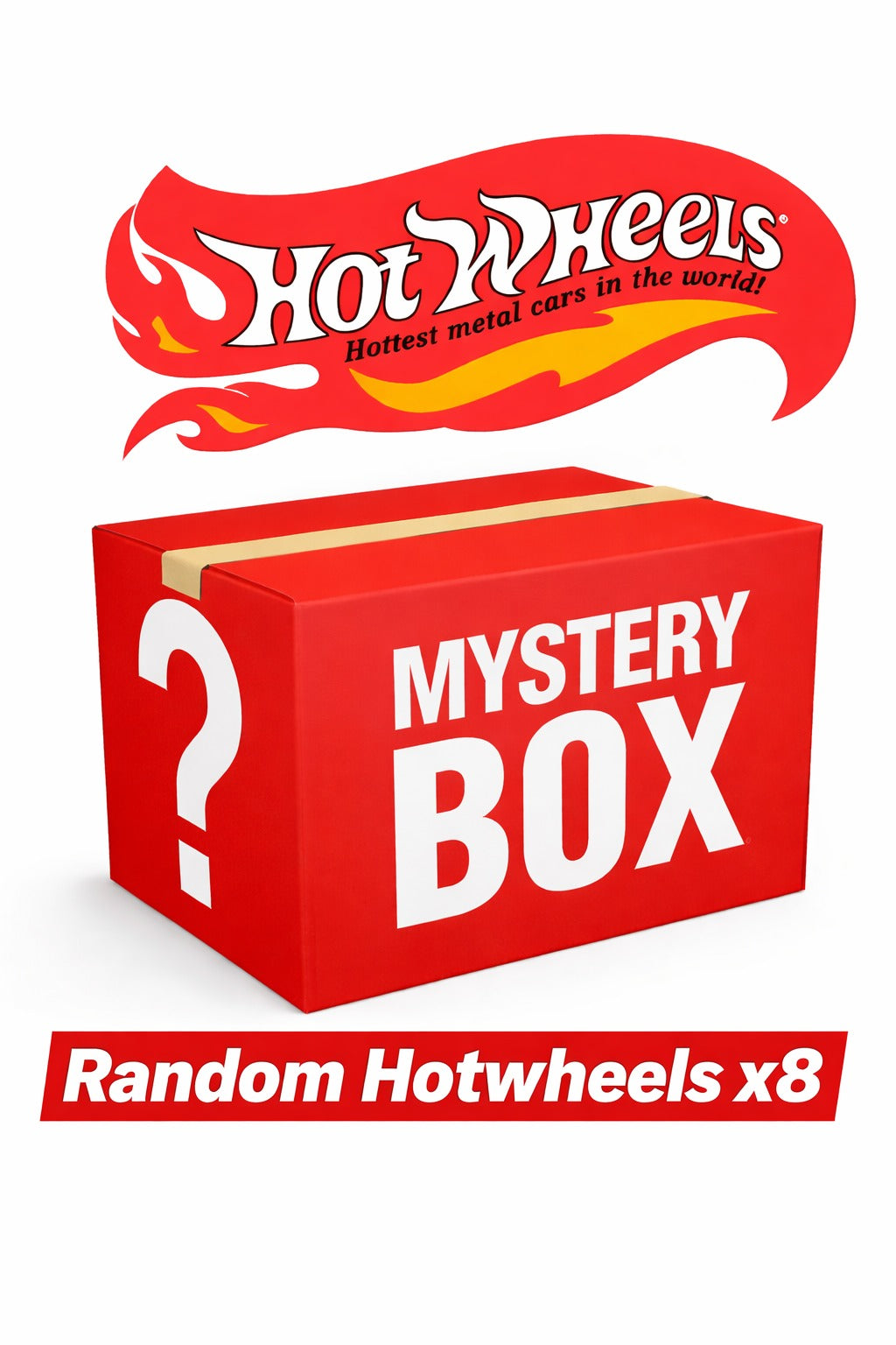 Random Hot Wheels x 8