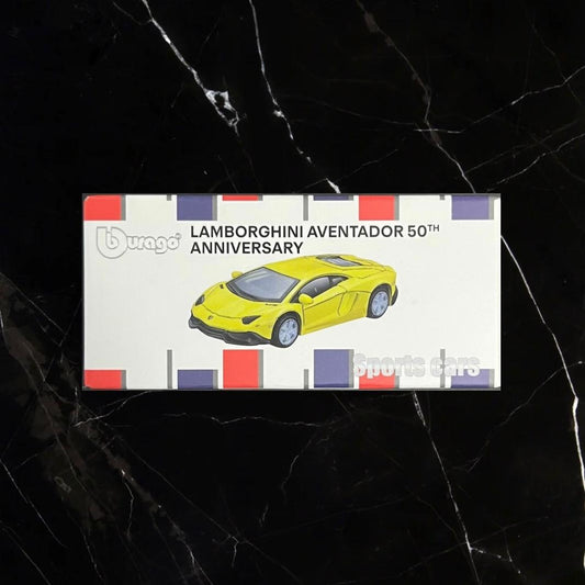 Bburago Lamborghini Aventador 50th Anniversary (Import) 1:64