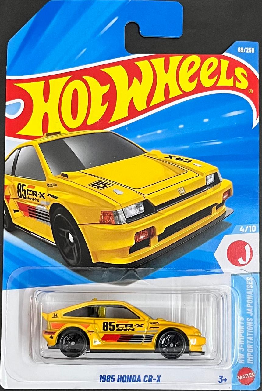 1985 Honda CR-X (Yellow) Import