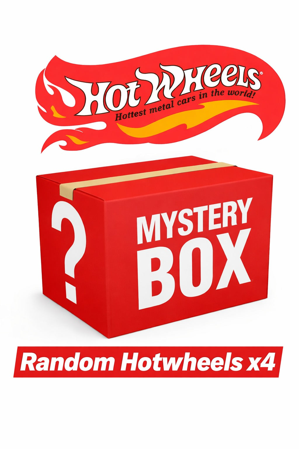 Random Hot Wheels x 4