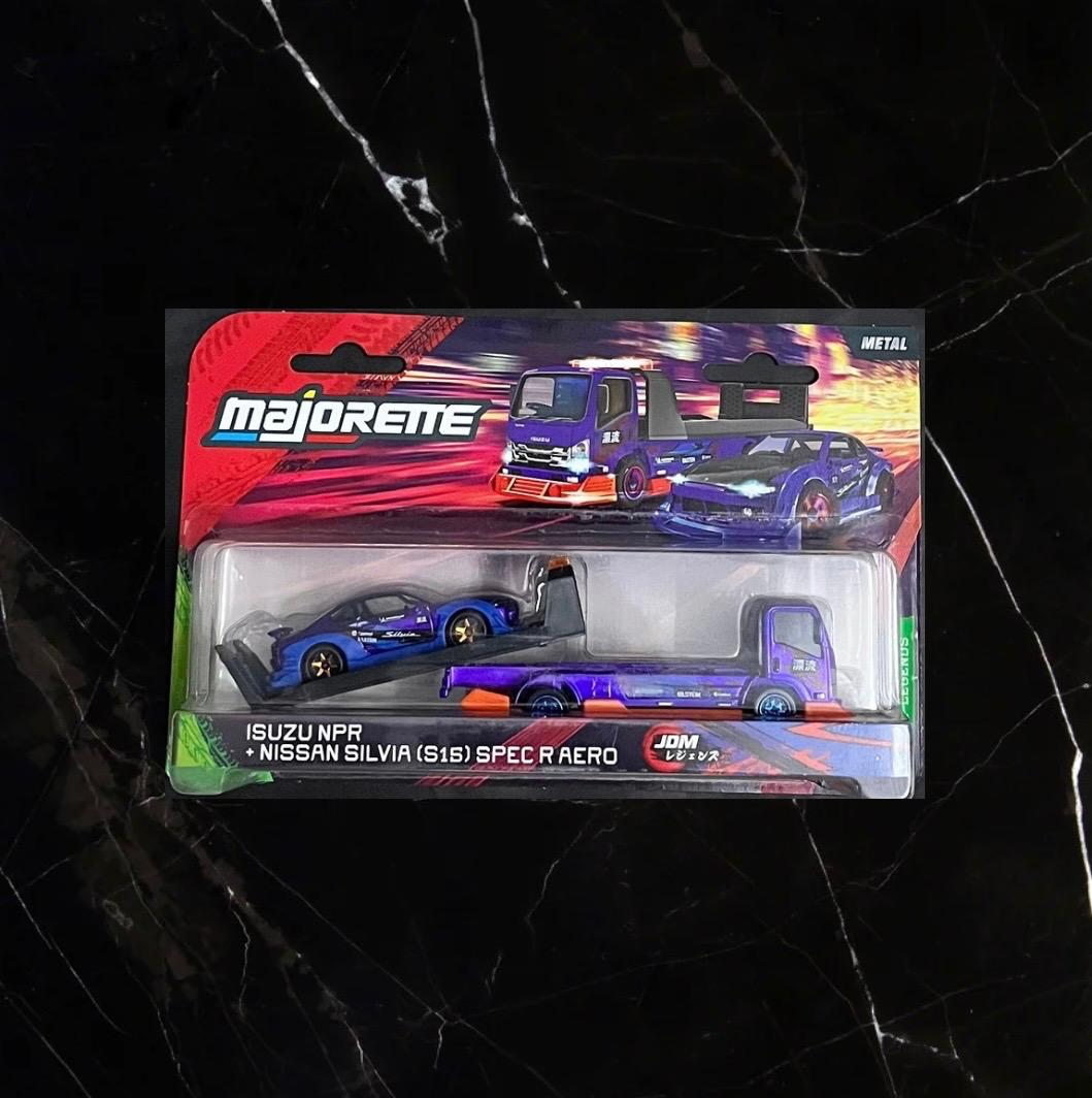 JDM Legends Tuning Transporter Isuzu NPR + Nissan Silvia (S15) Spec R Aero